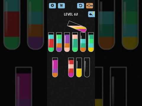 Video guide by Mobile Games: Water Color Sort Level 62 #watercolorsort