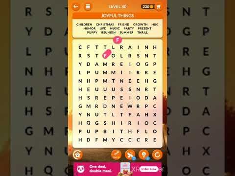 Video guide by Amna: Wordscapes Search Level 80 #wordscapessearch