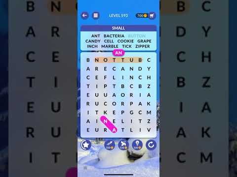 Video guide by Sith Gaming: Wordscapes Search Level 593 #wordscapessearch