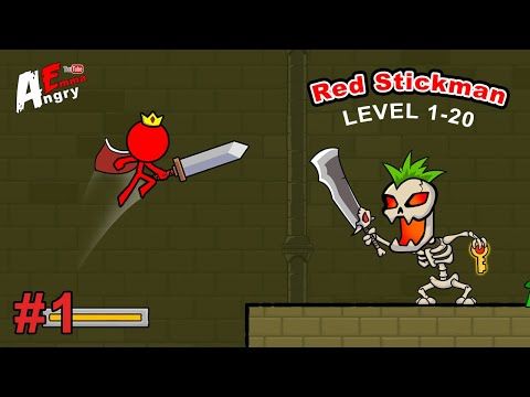 Video guide by Angry Emma: Red Stickman Level 1-20 #redstickman