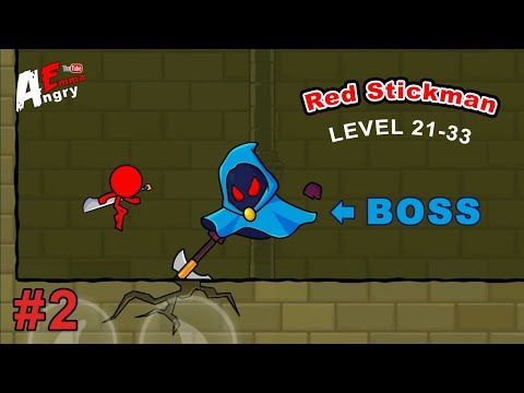 Video guide by Angry Emma: Red Stickman Level 21-33 #redstickman