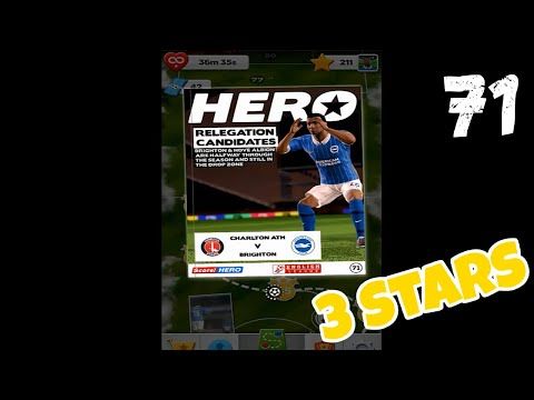 Video guide by Puzzlegamesolver: Score! Hero 2 Level 71 #scorehero2