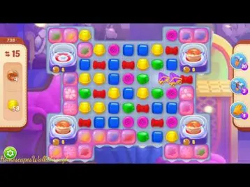 Video guide by Homescapes Walkthrough: Homescapes Level 738 #homescapes