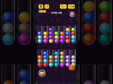 Video guide by HelpingHand: Ball Sort Puzzle 2021 Level 245 #ballsortpuzzle