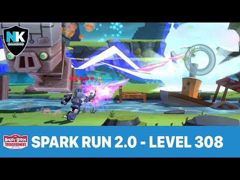 Video guide by Nighty Knight Gaming: Spark Run Level 308 #sparkrun