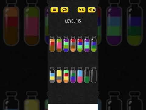 Video guide by Mobile Games: Soda Sort Puzzle Level 115 #sodasortpuzzle