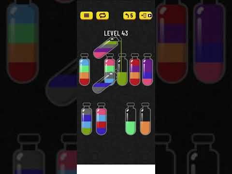 Video guide by Mobile Games: Soda Sort Puzzle Level 43 #sodasortpuzzle