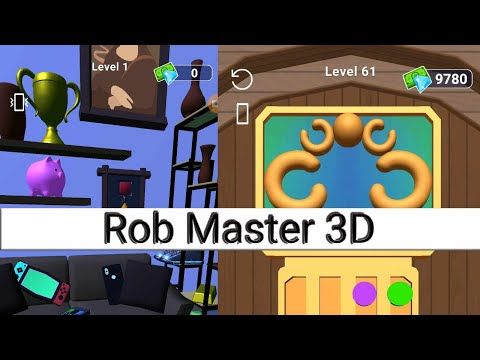 Video guide by Bigundes World: Rob Master 3D Level 41-60 #robmaster3d