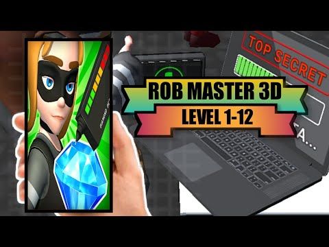 Video guide by Hacker Jowo: Rob Master 3D Level 1 #robmaster3d