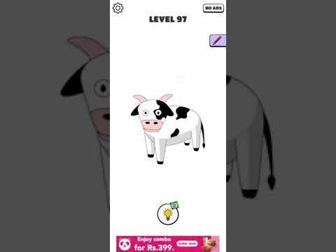 Video guide by Chaker Gamer: Draw a Line: Tricky Brain Test Level 97 #drawaline