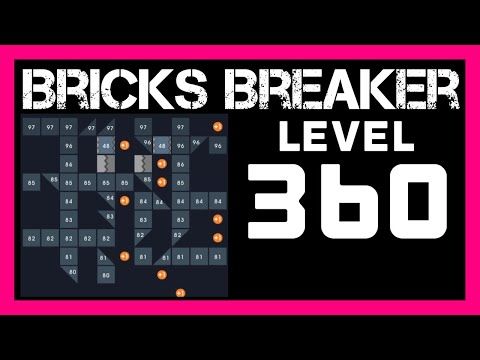 Video guide by Bricks N Balls: Bricks Breaker Puzzle Level 360 #bricksbreakerpuzzle
