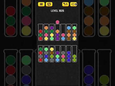 Video guide by Mobile games: Ball Sort Puzzle Level 1025 #ballsortpuzzle