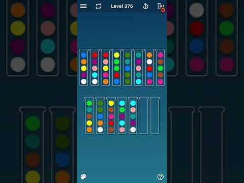 Video guide by GAMMA RAY: Ball Sort Puzzle Level 376 #ballsortpuzzle