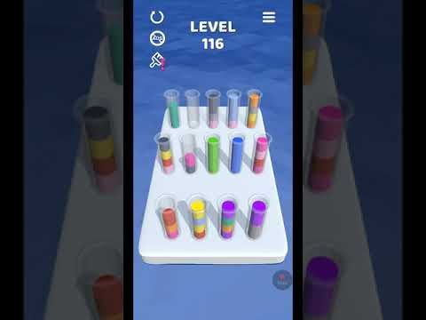Video guide by Glitter and Gaming Hub: Sort It 3D Level 116 #sortit3d