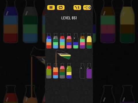 Video guide by HelpingHand: Soda Sort Puzzle Level 651 #sodasortpuzzle