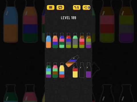 Video guide by HelpingHand: Soda Sort Puzzle Level 189 #sodasortpuzzle