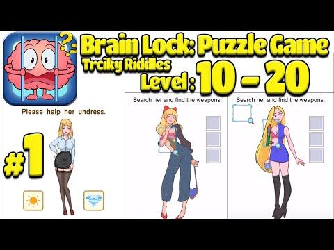 Video guide by Trending Popular Games TPG: Brain Lock: Puzzle Game Level 10 #brainlockpuzzle