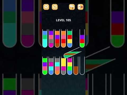 Video guide by HelpingHand: Color Sort! Level 105 #colorsort