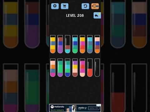 Video guide by ITA Gaming: Color Sort! Level 208 #colorsort