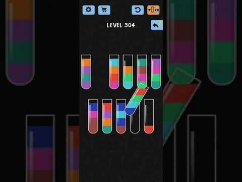 Video guide by HelpingHand: Color Sort! Level 304 #colorsort