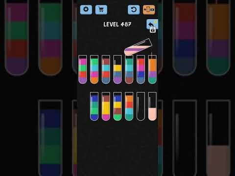Video guide by Fazie Gamer: Color Sort! Level 487 #colorsort