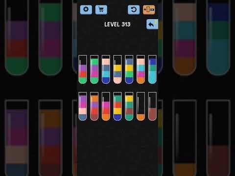 Video guide by HelpingHand: Color Sort! Level 313 #colorsort