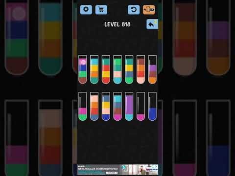 Video guide by ITA Gaming: Color Sort! Level 818 #colorsort