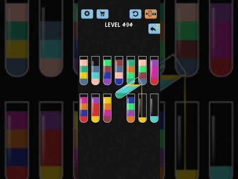 Video guide by HelpingHand: Color Sort! Level 494 #colorsort