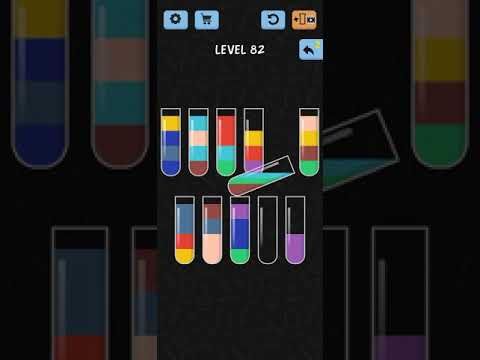 Video guide by Gaming ZAR Channel: Color Sort! Level 82 #colorsort