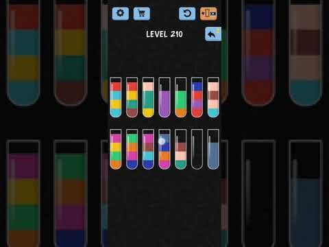 Video guide by HelpingHand: Color Sort! Level 210 #colorsort