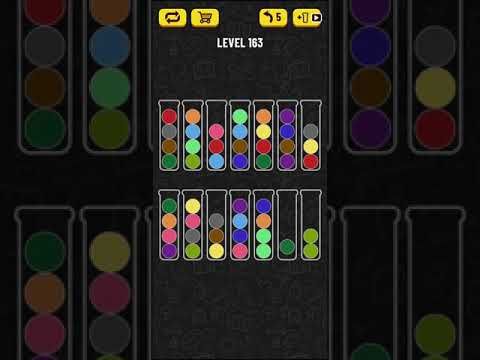 Video guide by Mobile games: Ball Sort Puzzle Level 163 #ballsortpuzzle