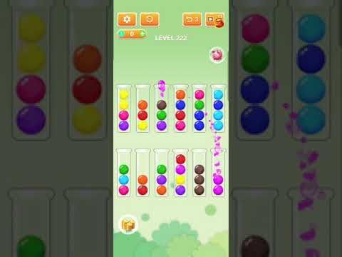 Video guide by Mobile Games: Drip Sort Puzzle Level 222 #dripsortpuzzle