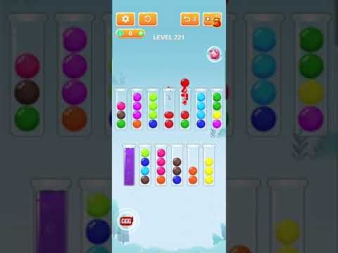 Video guide by Mobile Games: Drip Sort Puzzle Level 221 #dripsortpuzzle