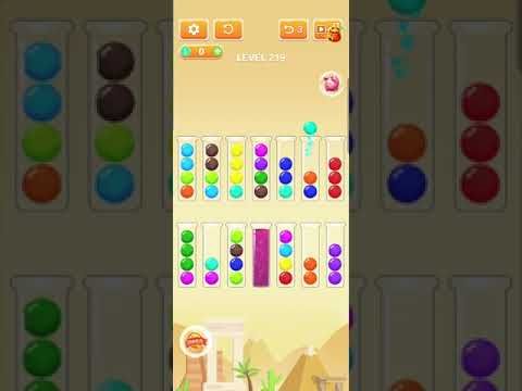 Video guide by Mobile Games: Drip Sort Puzzle Level 219 #dripsortpuzzle