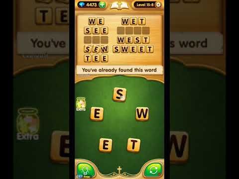 Video guide by ETPC EPIC TIME PASS CHANNEL: Bible Word Puzzle Chapter 15 - Level 8 #biblewordpuzzle