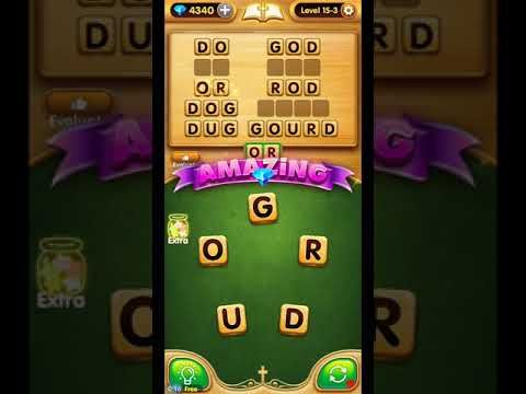 Video guide by ETPC EPIC TIME PASS CHANNEL: Bible Word Puzzle Chapter 15 - Level 3 #biblewordpuzzle