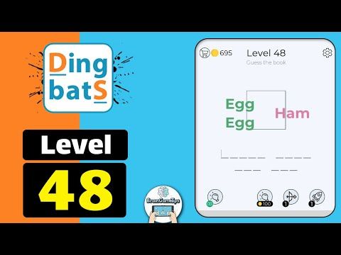 Video guide by BrainGameTips: Dingbats! Level 48 #dingbats