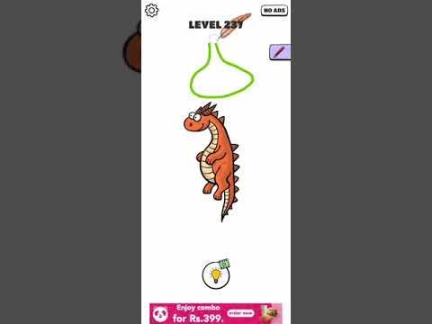 Video guide by Chaker Gamer: Draw a Line: Tricky Brain Test Level 237 #drawaline