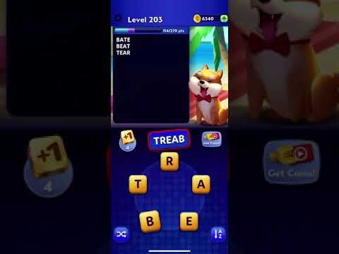Video guide by RebelYelliex: Word Show Level 203 #wordshow
