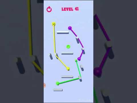 Video guide by Games solve_حل ألعاب الموبايل: Color Rope Level 39 #colorrope