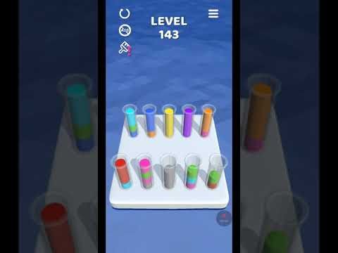 Video guide by Glitter and Gaming Hub: Sort It 3D Level 143 #sortit3d