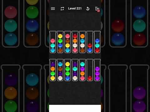 Video guide by HelpingHand: Ball Sort Color Water Puzzle Level 221 #ballsortcolor