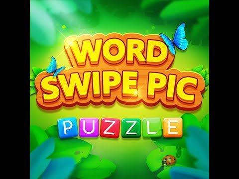 Video guide by GAMESRECIPES: Word Swipe Pic Level 1-15 #wordswipepic