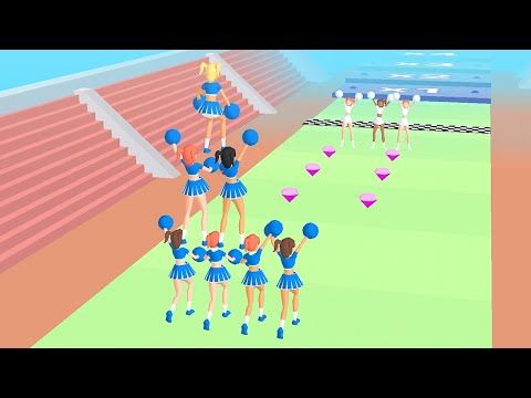 Video guide by Android,ios Gaming Channel: Cheerleader Run 3d Level 1-3 #cheerleaderrun3d