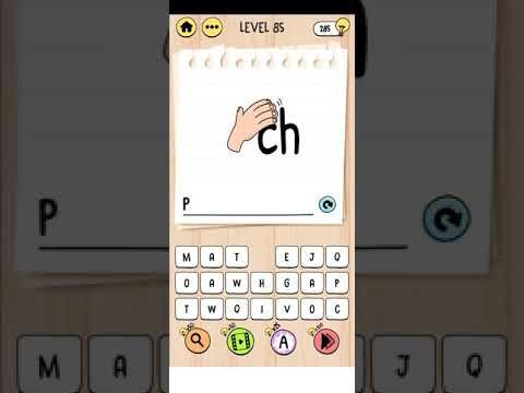 Video guide by Attiq gaming channel: Brain Test: Tricky Words Level 85 #braintesttricky