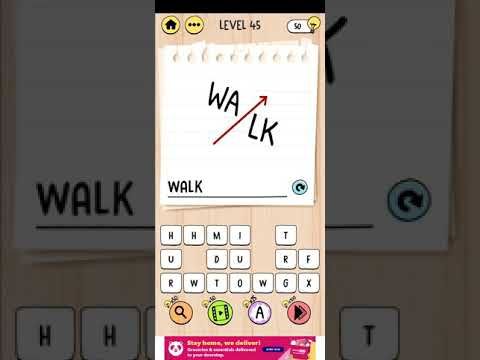 Video guide by Attiq gaming channel: Brain Test: Tricky Words Level 45 #braintesttricky