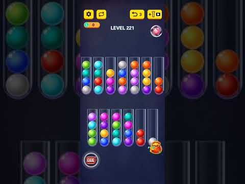 Video guide by HelpingHand: Ball Sort Puzzle 2021 Level 221 #ballsortpuzzle