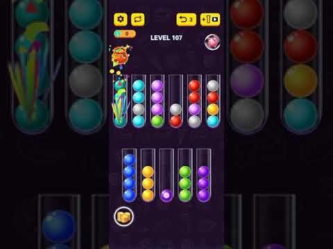 Video guide by Gaming ZAR Channel: Ball Sort Puzzle 2021 Level 107 #ballsortpuzzle