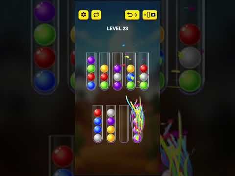Video guide by Mobile games: Ball Sort Puzzle 2021 Level 23 #ballsortpuzzle