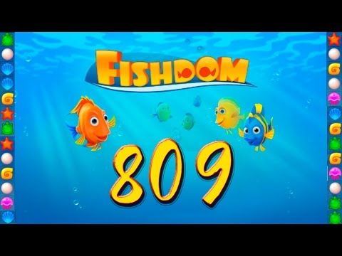 Video guide by GoldCatGame: Fishdom: Deep Dive Level 809 #fishdomdeepdive